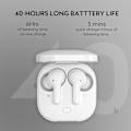 Miniatyrbilde 4 av 5: Trådløse Hodetelefoner, QCY T13 Headset Bluetooth 5.1 med Mikrofon Touch Control, 40 Timers Spilletid