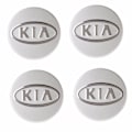 Miniatyrbild 1 av 2: QD-KIA01 - 58MM 4-pack Navkapslar KIA Silver