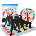 Twister-spill - gulvspill med leketepper
