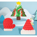 Miniatyrbillede 2 af 5: 8 Pakke Jule Jul Julklappar Pop it Fidget Legetøj_qq