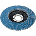Miniatyrbillede 2 af 4: #QD#Slibeskiver │ blå │ 10 stykker │ Ø 125 mm │ korn 80 │ Rustfrit stål │ Slibeskiver │ Lamelslibeskiver