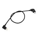 Miniatyrbild 1 av 4: QU/Lightning - Micro-USB-kabel för DJI Mavic - 30 cm svart