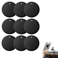 Pikkukuva 3 / 5: [QD] 9 kpl Mattamusta Puhelinpidikkeen Lisävarusteet Patch-40mm 3M-Liimapaperilla