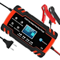 Pikkukuva 1 / 4: QU/8A 12V/24V Älykäs auton ja moottoripyörän akkulaturi, 3-vaiheinen automaattinen korjaustoiminto kuorma-autoille, AGM, GEL, WET, SLA-DPZO
