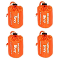 Miniatyrbild 1 av 5: 4-Pack Nödsovsäck / Bivvy – Överlevnadssovsäck_QQ