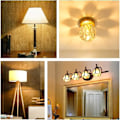 Miniatyrbillede 5 af 5: \"QD\" Dæmpbar G9 LED-pære, 4W svarende til 40W halogen, 480 LM, varm hvid 3000K, standard G9-fatning, 360° rotationsvinkel, 6-pak