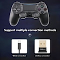 Miniatyrbillede 4 af 5: Dualshock 4 trådløs controller til Playstation 4 - Sort˜QD