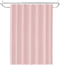 Duschdraperi, mögelresistent, tvättbar snabbtorkande textil, ljusrosa, 180x200 cm