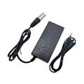 Miniatyrbilde 4 av 5: QD-36V lader 42V 2A elsykkel litiumbatterilader for 36V litiumbatteripakke med 3-pinners XLR-uttak/kontakt