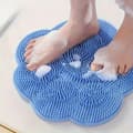 Foot and Back Scrubber for the Shower - Wall Mounted