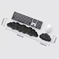 Miniatyrbillede 2 af 4: Håndledsstøtte til tastatur, af blødt memoryskum_qq