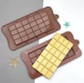 Stor Chokladkaka Silikonform Brun brown