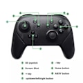 Pikkukuva 4 / 5: QD-Uusi langaton Pro -ohjain Nintendo Switch -konsolille - Täysin toimiva