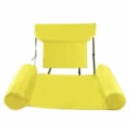 Miniatyrbild 1 av 5: Flytande Poolstol Soffa Pool Lounge Ryggstöd för Inomhuspool_FO Yellow