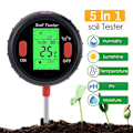 Miniatyrbillede 1 af 5: \"QD\" Jordtester Multifunktion Stor Skærm Elektronisk Digital Display Jordfugtighed PH Temperatur I
