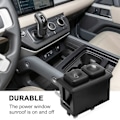 Miniatyrbilde 4 av 5: 4 stk elektrisk vindusheis soltakbryter belyst for E30 E24 E28 fra 09/1986 61311381205 / 61 31 1 381