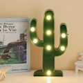 Miniatyrbillede 4 af 5: QU)Skiltlamper, Varm hvid LED-lampe Tropisk Grøn - Stue, B