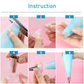 Miniatyrbild 2 av 5: Tyllset – 24 st Spritstyllar, Spritspåse Koppling – Cake Tool_qq