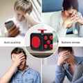 Miniatyrbilde 4 av 5: \"QD\" 3-pakning Anti-Stress Kuber 6-siders Stresskuber Leke Kontoravslapningsdings