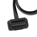 Miniatyrbillede 3 af 5: \"QD\" Bil Auto 16-polet Han til Hun OBD2 Forlængerkabel Diagnostisk Adapter 60cm/24 tommer Længde