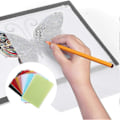 Miniatyrbild 3 av 4: \"QD\" 100 st Transparent Konstpapper för Spårning Kopiering Skrivning Ritning Kalkeringspapper Färg