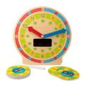 Träklocka - Lär Barn Klockan - Pedagogiska Spel