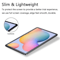 Pikkukuva 2 / 5: 2x Karkaistu lasi näytönsuoja Samsung Galaxy Tab S7 Plus S8 Plus -laitteille_qq
