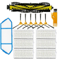 Miniatyrbild 1 av 5: QD-Ersättningstillbehör för Neatsvor X500 X520 X600 Pro S6 T8 X500 Ikhos Create NetBot S15 Dammsugare C Som visat