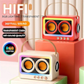 Pikkukuva 4 / 5: Kannettava Bluetooth Subwoofer Kaiutin Langaton HIFI Ääni Äänilaatikko Mini Bluetooth Langaton Mp3 Kaiutin Punainen