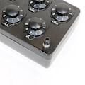 Miniatyrbillede 4 af 5: 1 stk. sort modstandsboks jern variabel dekademodstand 0-9999,9 ohm til fysisk undervisning & 16 stk.