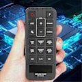 Miniatyrbilde 3 av 5: \"QD\"COV33552428 Fjernkontroll for Soundbar System SPH2B-P SH2 SH3B SPH3B-W