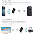 Pikkukuva 4 / 4: /QD/ Bluetooth-sovitin vastaanotin, Ozvavzk Bluetooth-lähetin vastaanotin 5.0 Lähetin Bluetooth-audiovastaanotin 2 in 1 ulostulolla