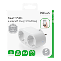 Miniatyrbillede 4 af 5: SMART H strømafbryder WiFi 2.4GHz energiovervågning 2xCEE 7/3