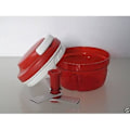 Miniatyrbild 2 av 4: \"QD\" Tupperware Chef Turbo-Chef röd D158 lökhackare Speedy Boy lökskärare 27357
