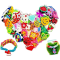 Miniatyrbild 3 av 5: \"QD\" Loom Band Berlock Armbandsberlock Berlock för Loom Band Berlock för Flickor Semesterpresent