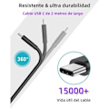 Miniatyrbilde 4 av 5: [QD] 45W USB C Lader - Superrask Lading for Samsung Galaxy S24/S23/S22 & A-Serien - Inkluderer 2m USB C Kabel