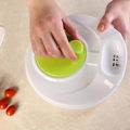 Miniatyrbilde 3 av 4: \"QD\" Salatspinner Salat Spinner Grønnsakstørker Roterende Grønnsak
