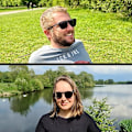 Miniatyrbillede 2 af 5: Polariserede solbrilleclips, foldbare og ultralette, over solbriller