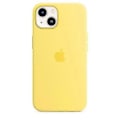 Miniatyrbillede 1 af 3: Silikone Cover med Magsafe til Iphone 13 Mini Mobil Cover - WELLNGS{F2} Lemon Zest
