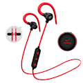 Pikkukuva 1 / 4: X1 Bluetooth-kuulokkeet Langattomat kuulokkeet niskapannalla Korvakoukku-kuulokkeet Urheilukuulokkeet mikrofonilla Vedenpitävät basso stereomusiikki kuulokkeet