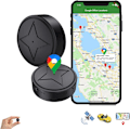 Miniatyrbild 1 av 7: GPS Stark Magnetisk Tracker, GPS Stark Magnetisk Fordons Anti-Förlust Tracker, Multifunktionell Mini GPS Tracker för Fordon Ingen Prenumeration{F2}
