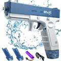 Miniatyrbild 1 av 10: Elektrisk vattenpistol Glock automatisk vattenblåsare badleksak -{F2}