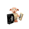 Miniatyrbild 4 av 5: 8-pack Harry Potter Figurer Minifigur Sammansatta Mini Byggklossar Leksaker Presenter Heminredning kk