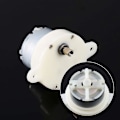 Miniatyrbild 5 av 5: Högvridmoment 12V DC Motor Lågvarvig Elmotor/Växellåda 3rpm 4mm Axel Diameter Mikromotor 1st