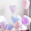 Miniatyrbilde 4 av 5: Valentinsdagsballonger 50 stk Hjerteballonger 10 tommer Ballonger for Bryllupsdekorasjon Bursdag eller Jubileumsdekorasjon
