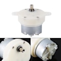 Miniatyrbild 2 av 5: Högvridmoment 12V DC Motor Lågvarvig Elmotor/Växellåda 3rpm 4mm Axel Diameter Mikromotor 1st