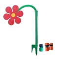 Crazy Daisy Vannspreder – med dobbel piggbase – for hunder og barn – stabil Red
