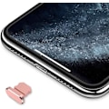 Miniatyrbilde 3 av 5: Støvhette for iPhone 14/14 Plus/14 Pro Max/13/12 Pro/12/12mini/11/11Pro/SE/X/XR/XS, 2-pakks bærbar støvhette med etui og anti-tapt klipsbeskyttelse