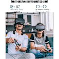 Miniatyrbilde 3 av 5: Bluetooth nakkehøyttaler, 5.0 bærbar trådløs høyttaler med støyreduserende mikrofon, 3D stereo nakkehøyttaler, ergonomisk design, egnet for familie
