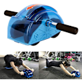 Miniatyrbilde 3 av 7: Oller Hjul, abdominale treningshjul for magetrening, firehjuls abdominalt treningshjul slitesterk trening Ab